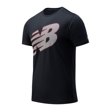 T-Shirt NEW BALANCE PRINTED ACCELERATE Manches Courtes Noir NEW BALANCE Probikeshop 0